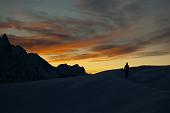 Al Passo Campelli per ammirare il tramonto il 5 dicembre 2009 - FOTOGALLERY